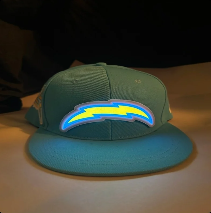Los Angeles Chargers- Light Blue Lightning Bolt