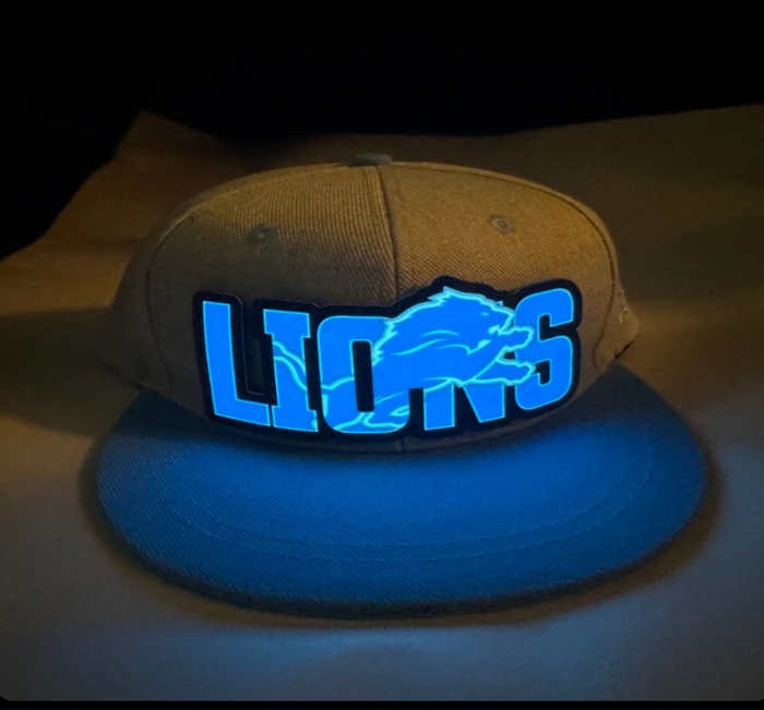 Detroit Lions- Gray and Blue