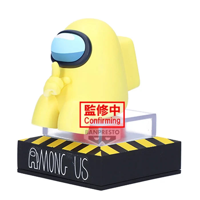 AMONG US - Jaune - Figurine Monitor Top Figz 10cm