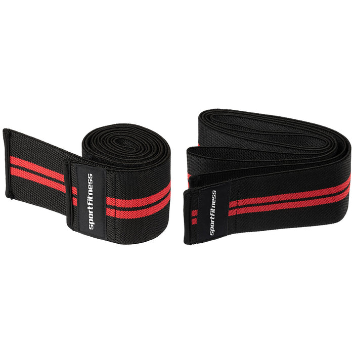 Bandas De Rodilla Squat Rojas