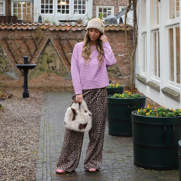 Billy streep trui lila roze