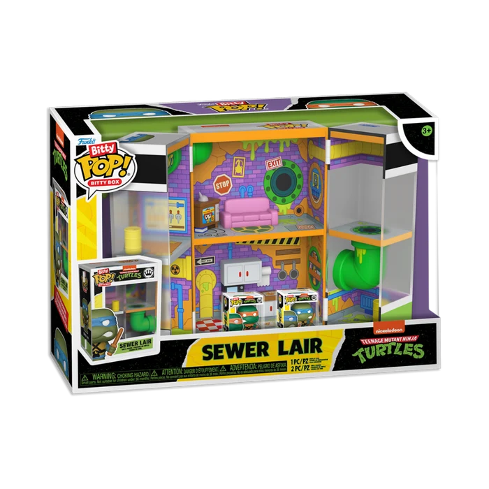 BITTY BOXES - Les Tortues Ninjas - Sewer Home