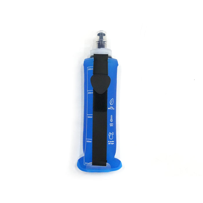 Botella Para Agua Flexible Azul 250ML