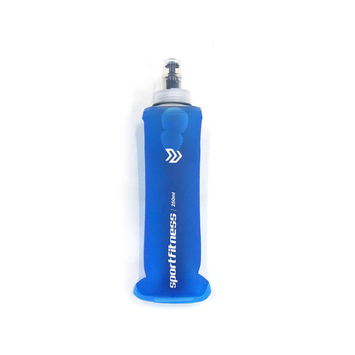 Botella Para Agua Flexible Azul 250ML