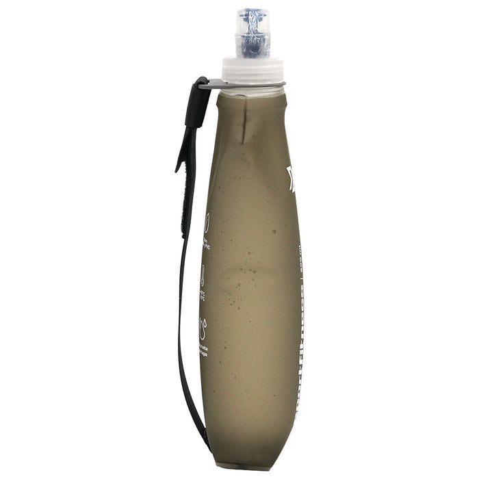 Botella Para Agua Flexible Gris 500ML