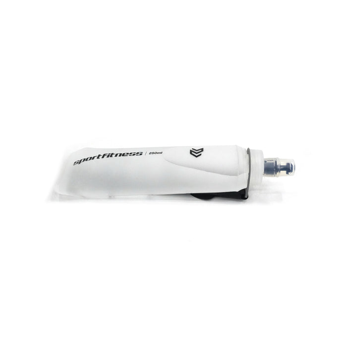 Botella Para Agua Flexible Transparente 250ML