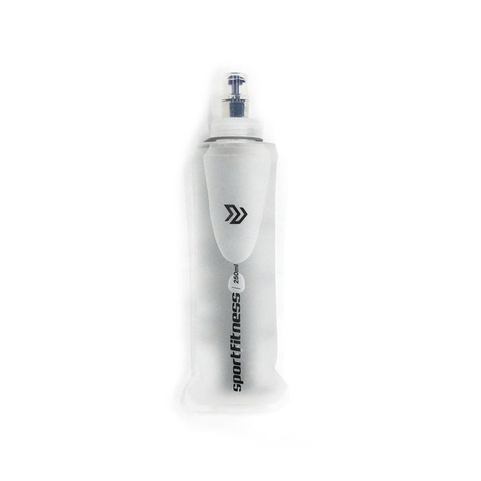 Botella Para Agua Flexible Transparente 250ML