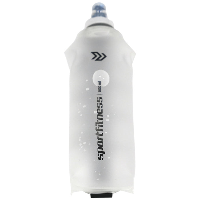 Botella Para Agua Flexible Transparente 500ML