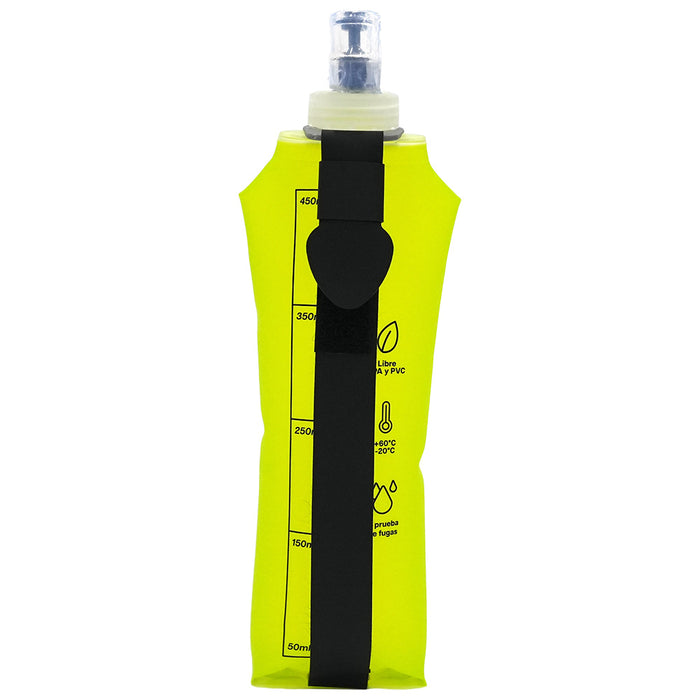 Botella Para Agua Flexible Verde 500ML