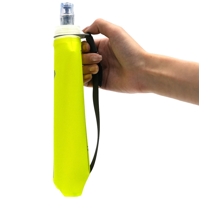 Botella Para Agua Flexible Verde 500ML