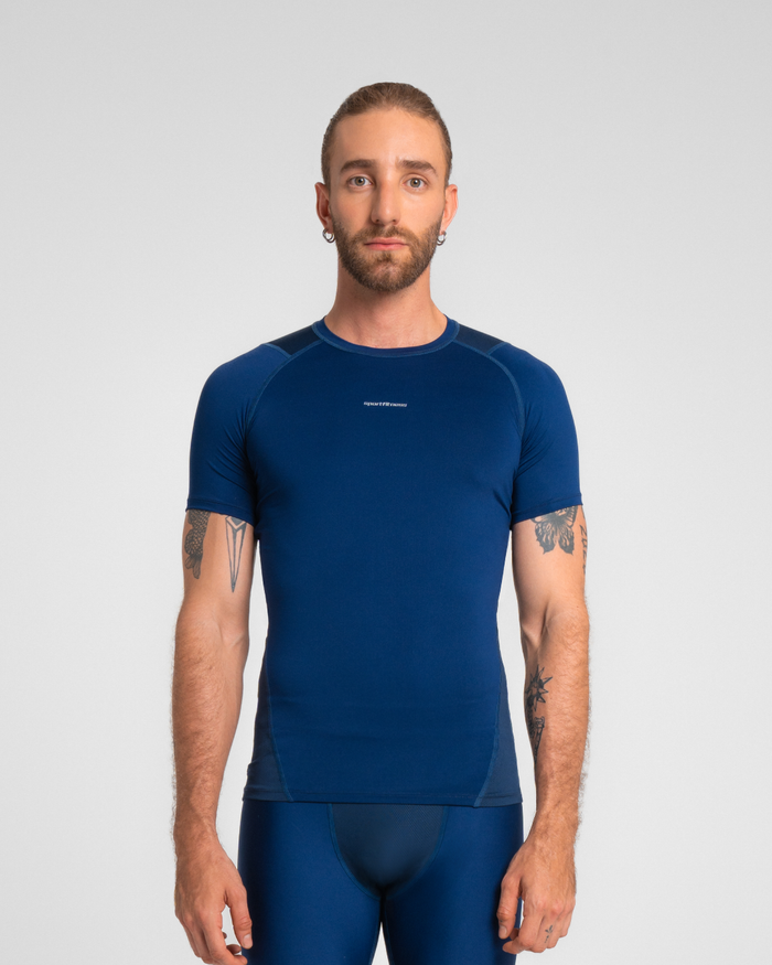 Camiseta Manga Corta Summit Azul
