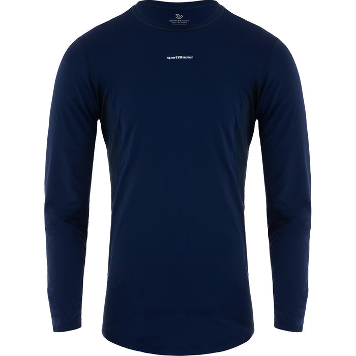 Camiseta Manga Larga Summit Azul