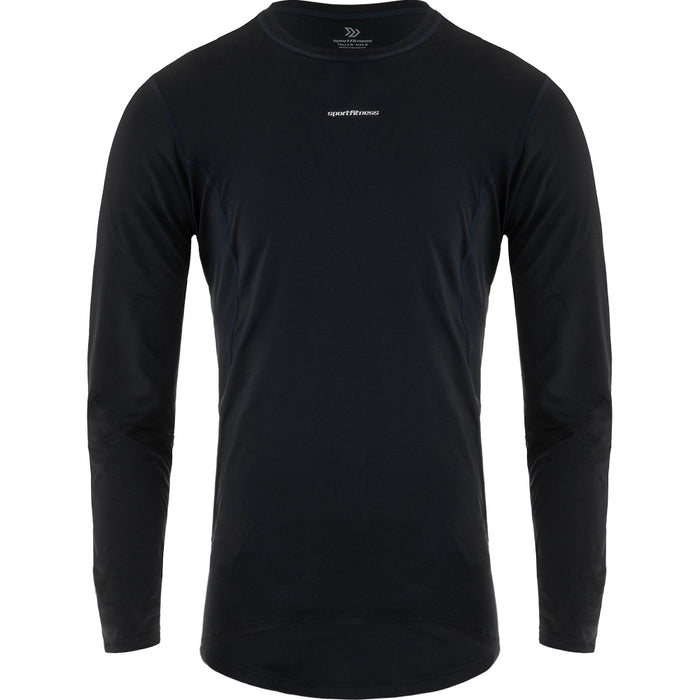 Camiseta Manga Larga Summit Negro