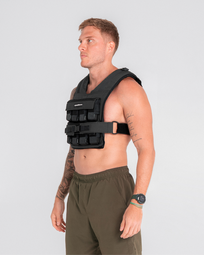 Chaleco De Peso Warrior Negro