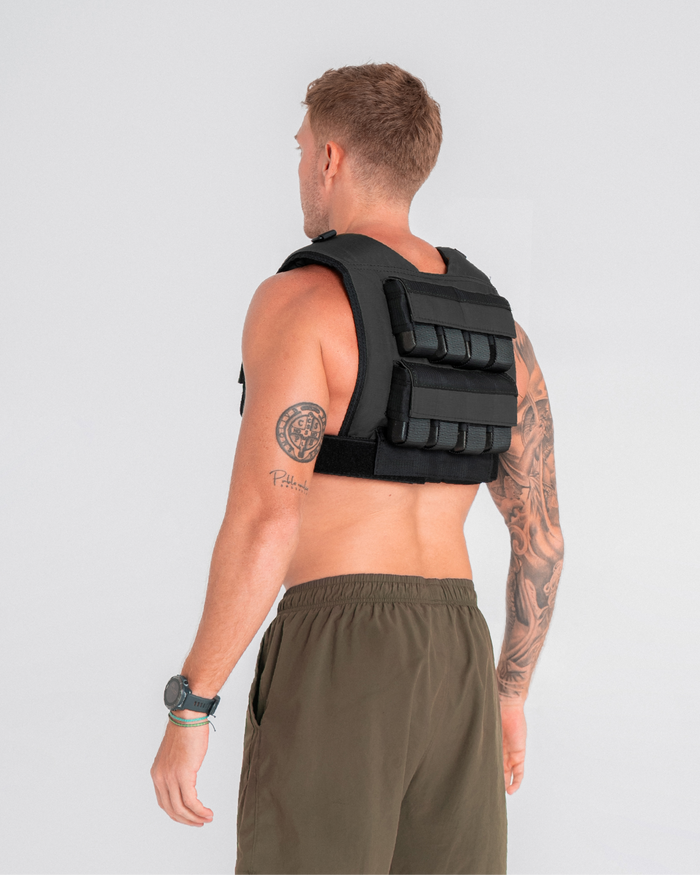 Chaleco De Peso Warrior Negro