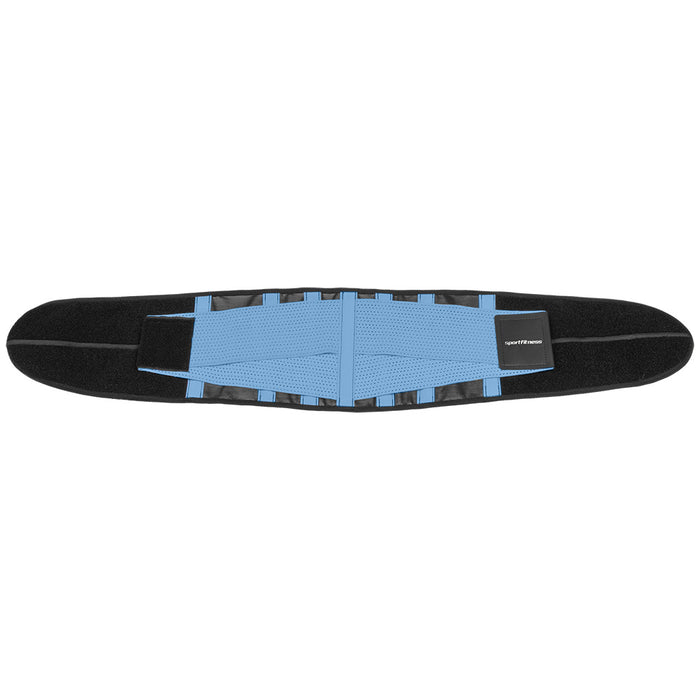 Cinturón Abdominal Doble Ajuste Azul Claro
