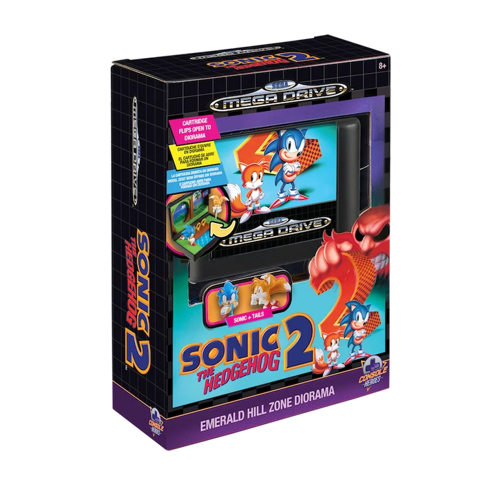 CONSOLE HEROES - Mega Drive Sonic 2 - Statuette 7cm