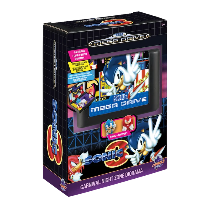 CONSOLE HEROES - Mega Drive Sonic 3 - Statuette 7cm