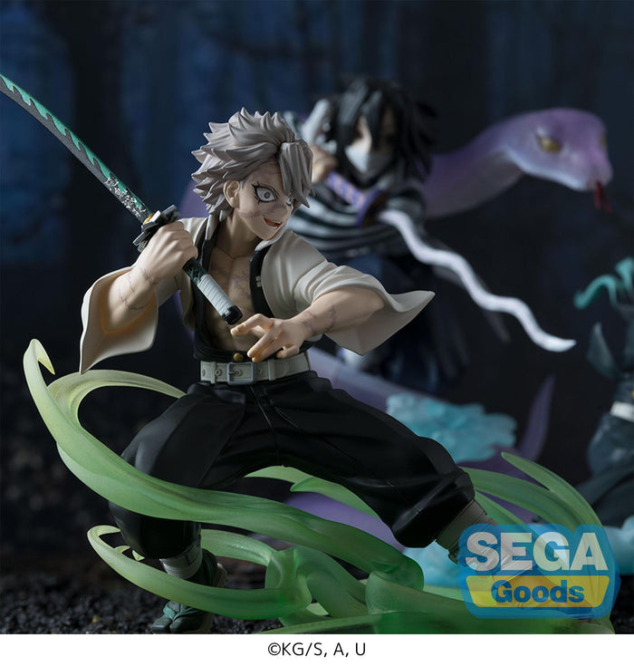 DEMON SLAYER - Sanemi Shinazugawa - Figurine Xross Link 12cm