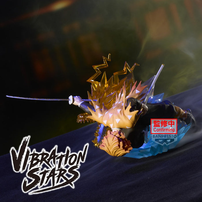 DEMON SLAYER - Zenitsu Agatsuma - Figurine Vibration Stars Plus 12cm