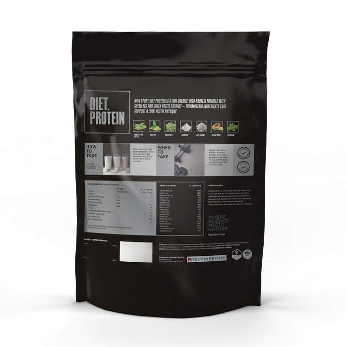 Diet Protein Low Carb - Raw Sport