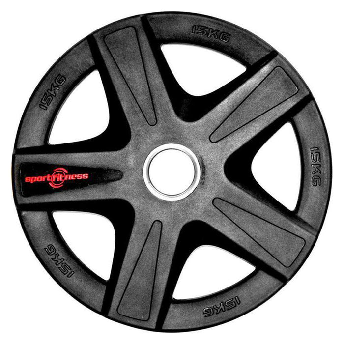 Disco Olímpico en Caucho Inyectado Premium 2”-Sportfitness