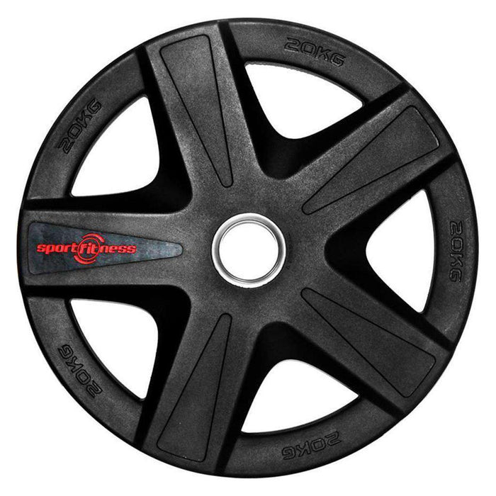 Disco Olímpico en Caucho Inyectado Premium 2”-Sportfitness