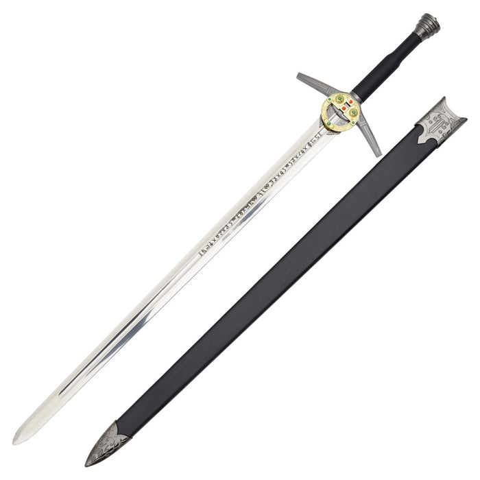 Épée ornementale de Geralt de Riv dans la série The Witcher.
