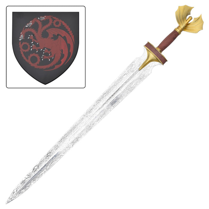 ÉPÉE ORNEMENTALE DE RHAENYRA DE LA SÉRIE HOUSE OF THE DRAGON