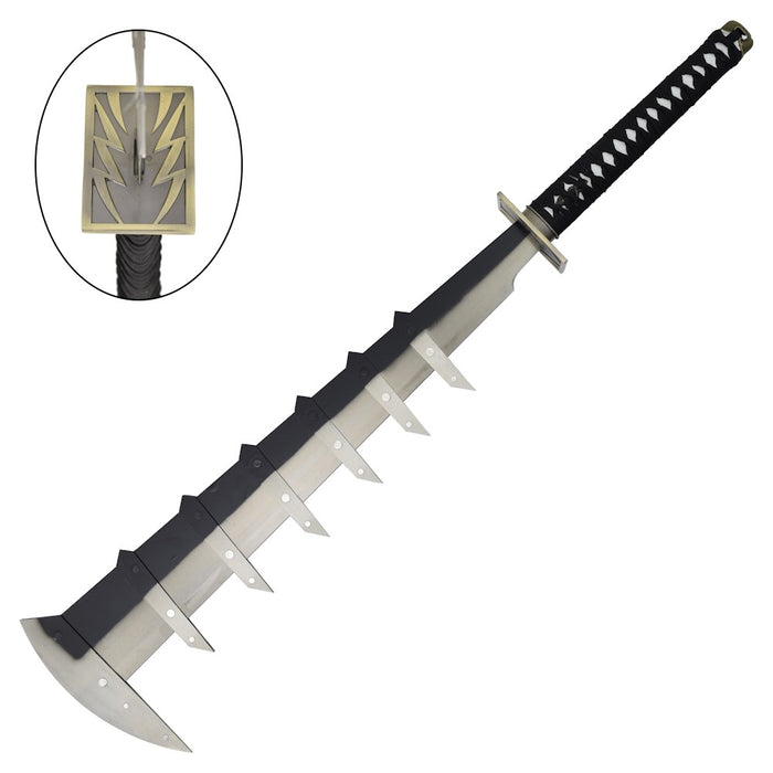 ÉPÉE ORNEMENTALE ZABIMARU DE RENJI ABARAI BLEACH
