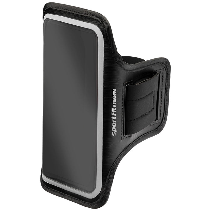 Estuche Celular Running Bench Negro Azul