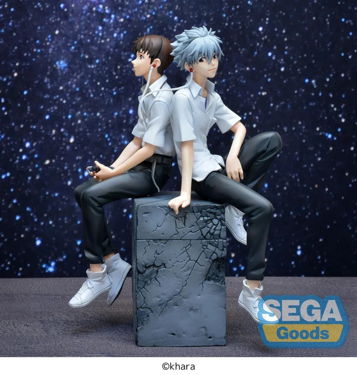 EVANGELION - Shinji & Kaworu "Shinji Version" - Fig. Vignetteum 17cm