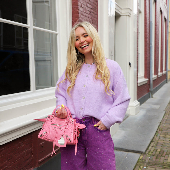 Fleur vest lila