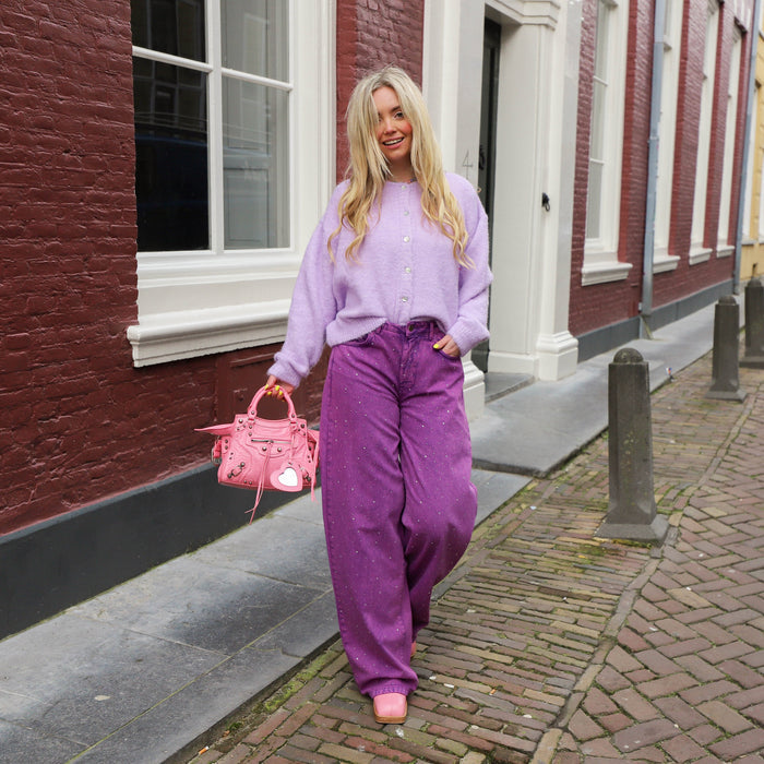 Fleur vest lila