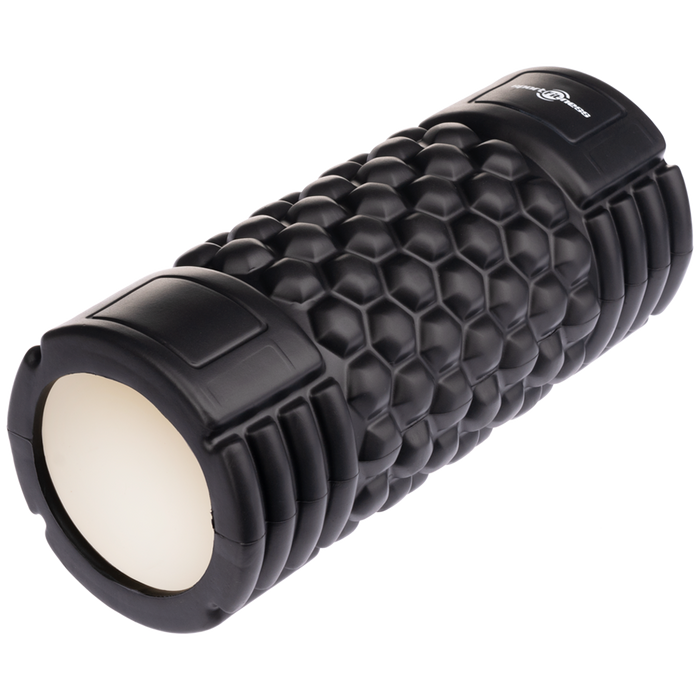 Foam Roller de Espuma Grabado Profundo Negro
