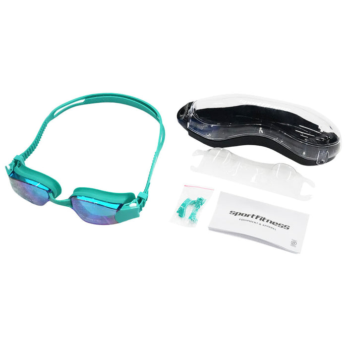 Gafas Para Natación Wave Verde Oscuro