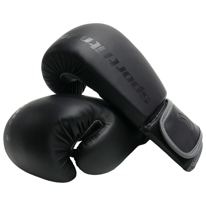 Guante Boxeo 10 OZ Negro Gris