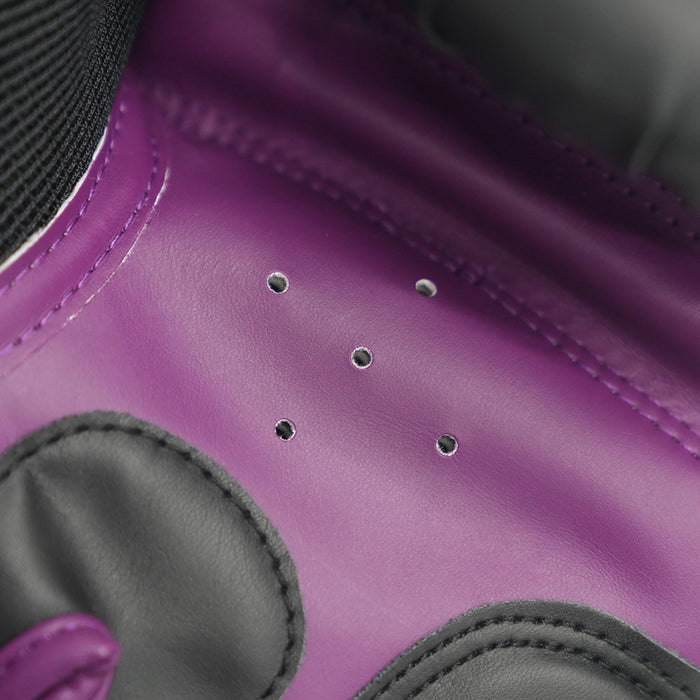 Guante Boxeo 10 OZ Negro Morado