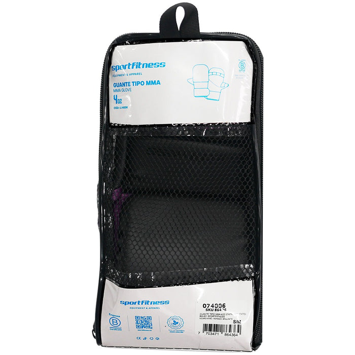 Guante Tipo MMA 4 OZ BG-001 Morado