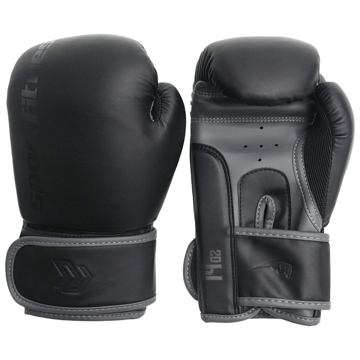 Guantes de boxeo 14oz BX008 Sportfitness color negro