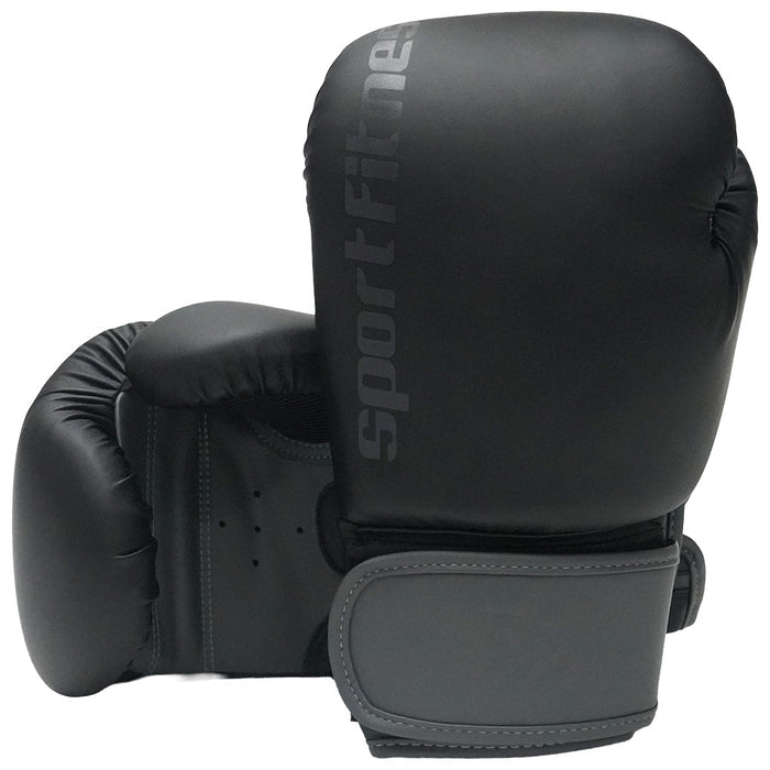 Guantes Boxeo 14Oz Negro Gris