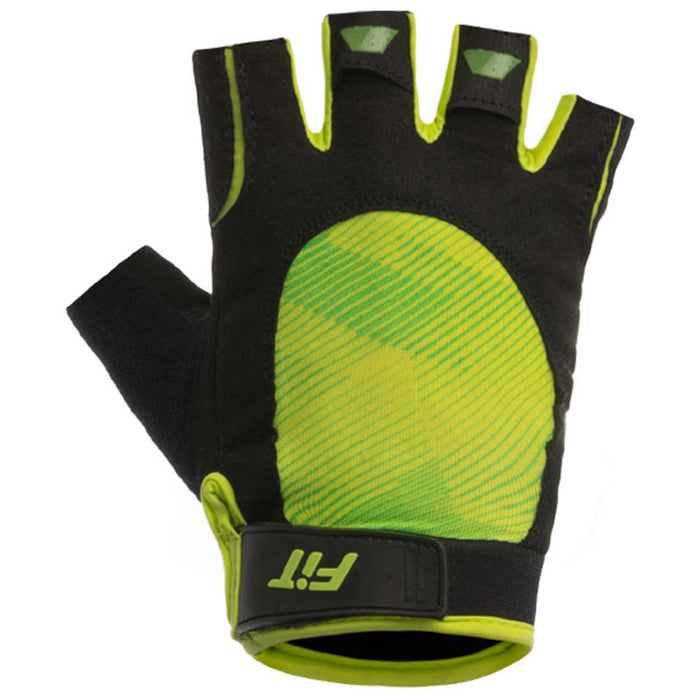 Guantes Cortos De Entrenamiento Core Verde
