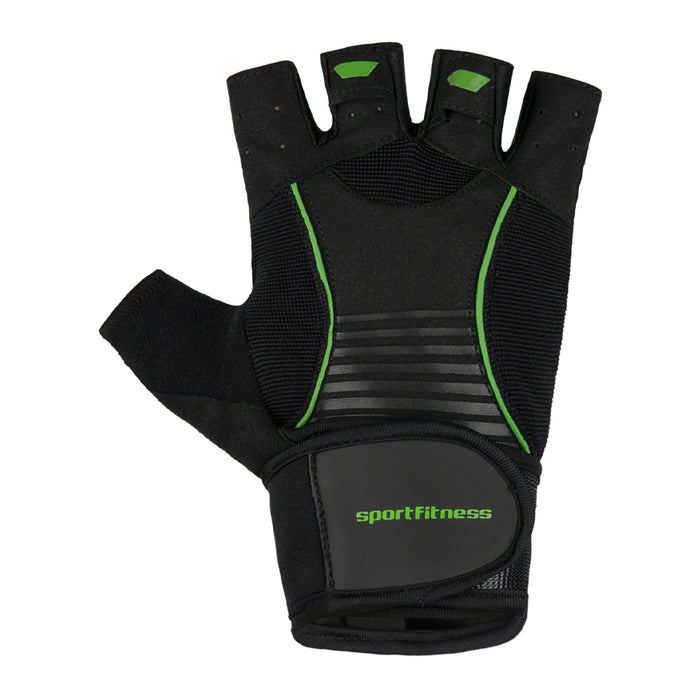 Guantes De Entrenamiento Cortos Spin Verde Neón