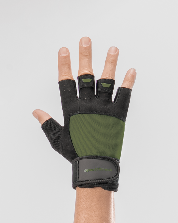 Guantes De Entrenamiento Jungle Negro Verde