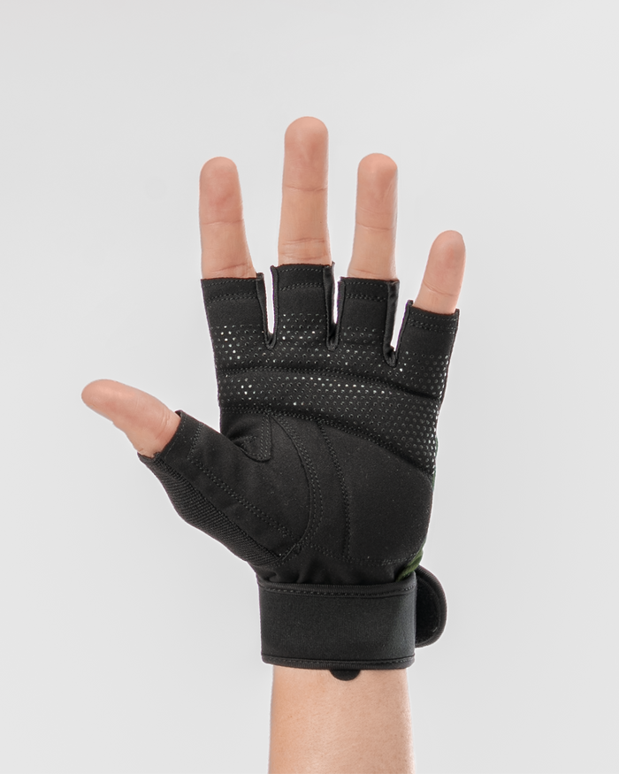 Guantes De Entrenamiento Jungle Negro Verde