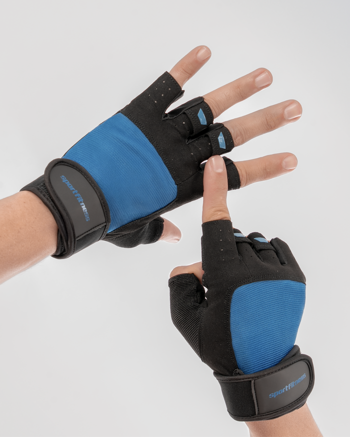 Guantes De Entrenamiento Jungle Negro/Azul