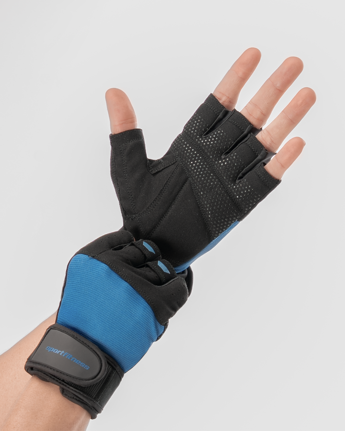 Guantes De Entrenamiento Jungle Negro/Azul