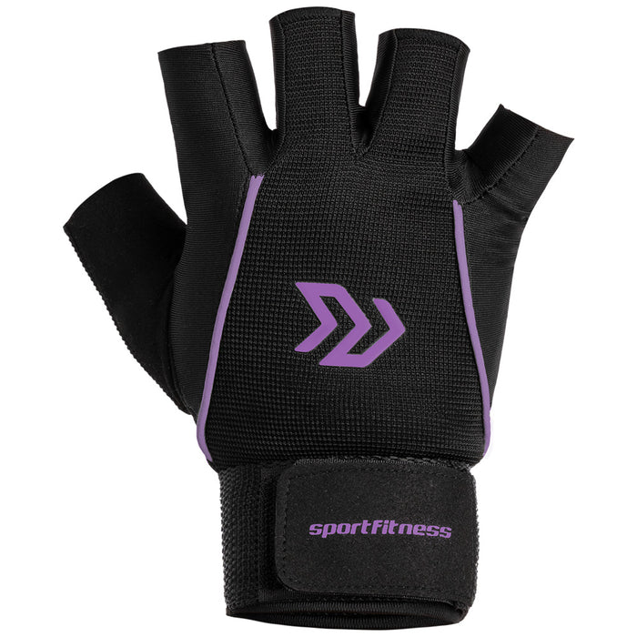 Guantes Jerk Negro Morado