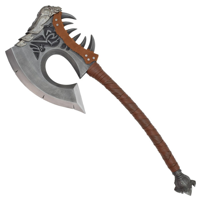 HACHE ORNAMENTALE GOREHOWL AXE OF GROMMASH "GROM" HELLSCREAM WORLD OF WARCRAFT