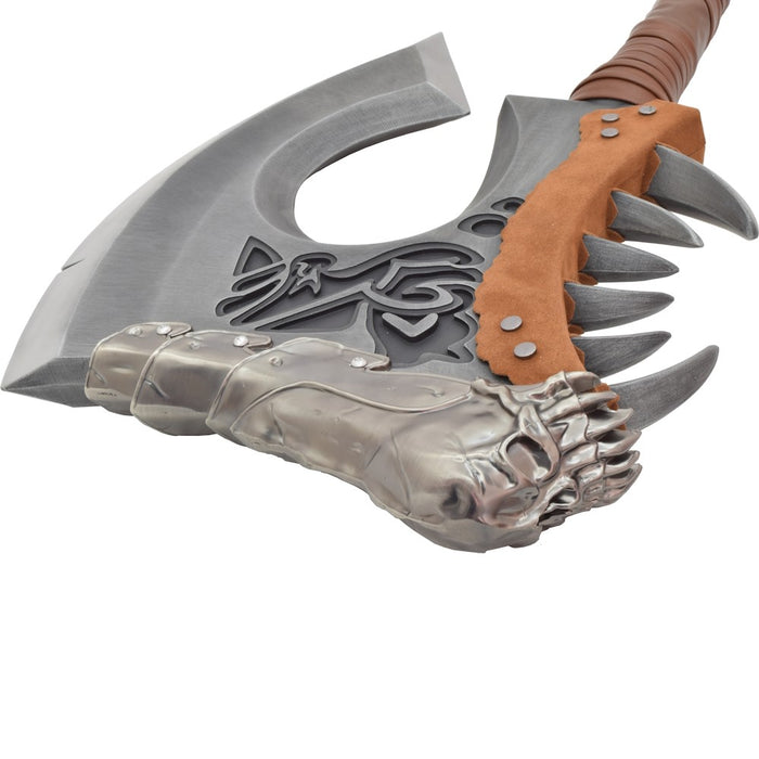 HACHE ORNAMENTALE GOREHOWL AXE OF GROMMASH "GROM" HELLSCREAM WORLD OF WARCRAFT